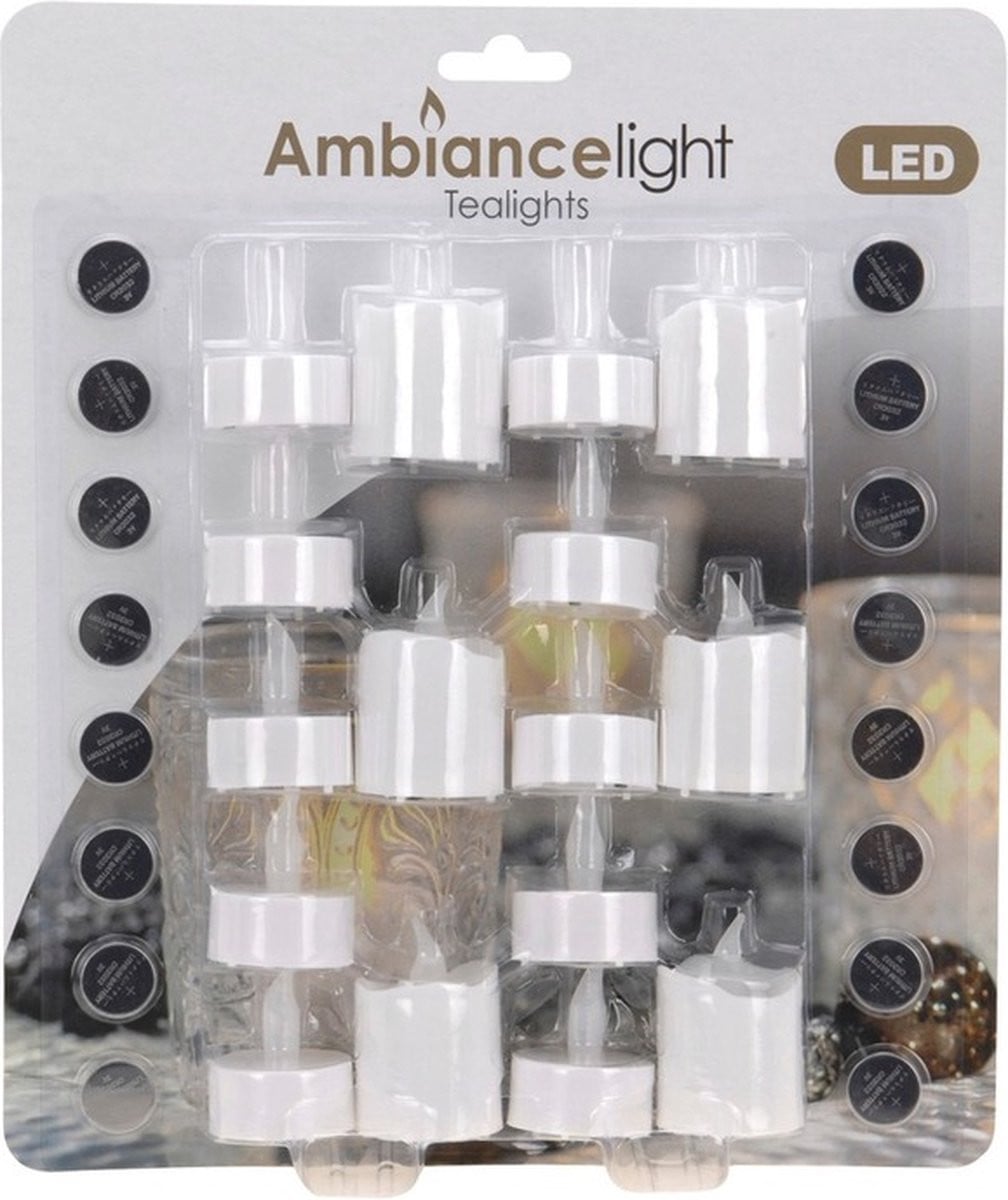 Set van 48 LED waxinelichtjes