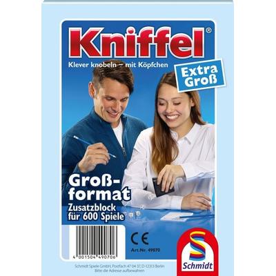 Kniffelblock A5 (Spiel-Zubehör), m. Beilage
