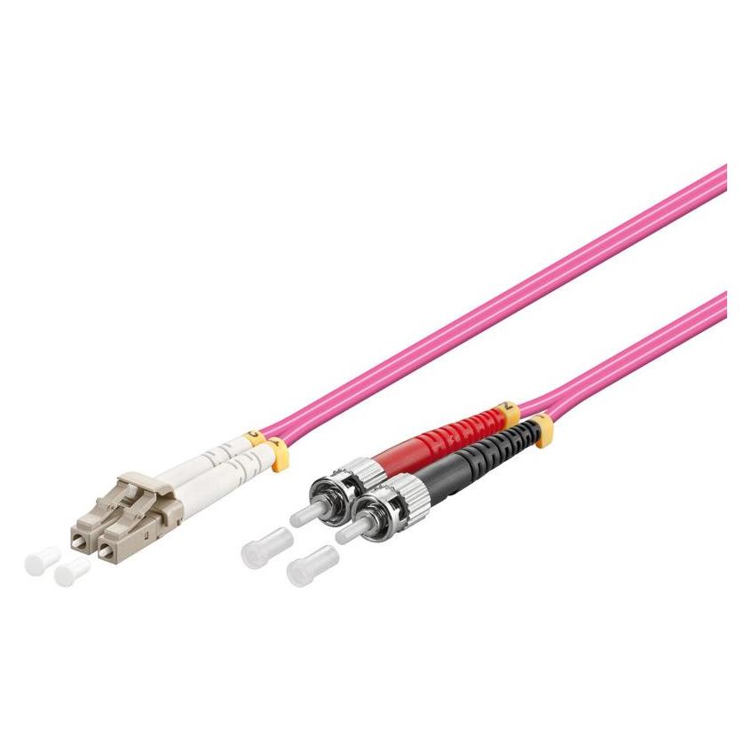 Wp WPC-FP4-5LCST-020 Glasfaserkabel 2 m LC ST OM4 Lila (2 m) (WPC-FP4-5LCST-020)