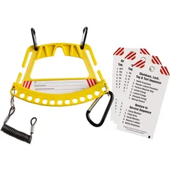 Brady, Vorhängeschloss, Safety Lock & Tag Carrier System - YL