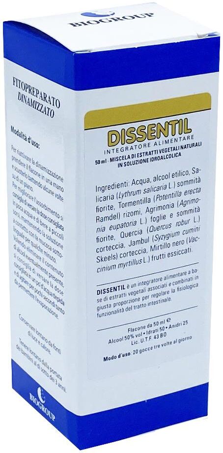 BIOGROUP SpA SOCIETA' BEN DISSENTIL 50ml
