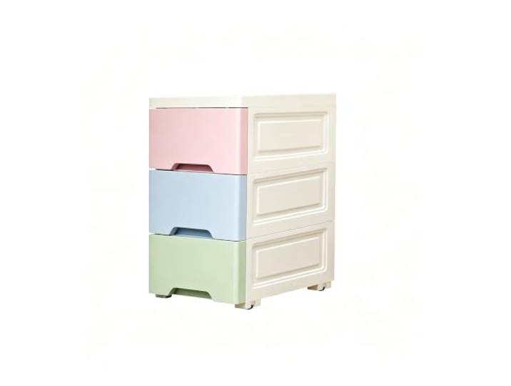 Weiwehome Rollwagen mit 6 Schubladen, Mobiler Büro-Organizer mit Holzplatte Metallrahmen, 360° Laufrollen, Holz-Ablage, Schubladen-System, Platzsparend(White,20.1in*11.8in*9.8in)