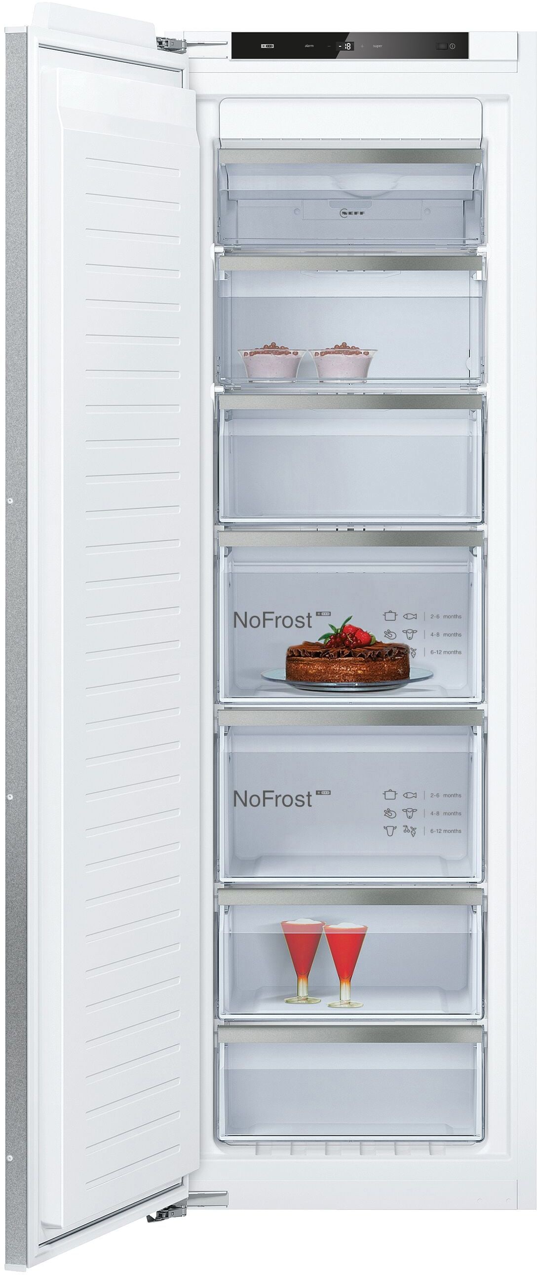 Neff GI7813CE0 212 l Einbau Gefrierschrank 235 kWh Jahr NoFrost