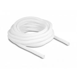 Delock 20812 20812 Geflechtschlauch Weiß Polyester 10 m 10 mm (max) 1 St.