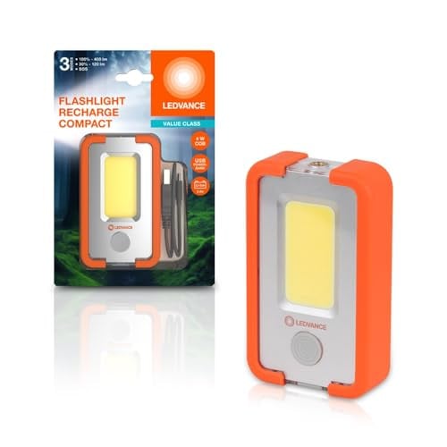 Ledvance Compact LED Zaklamp met USB-oplaadfunctie