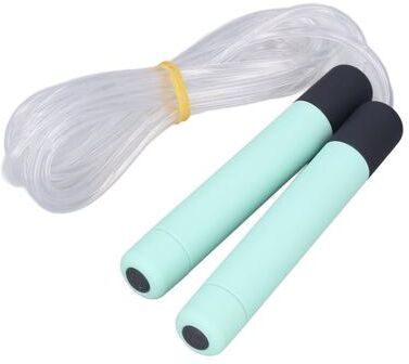 Clever Finds Blue Luminous Jump Rope 280cm Exercise Skipping Rope For Home Workout green