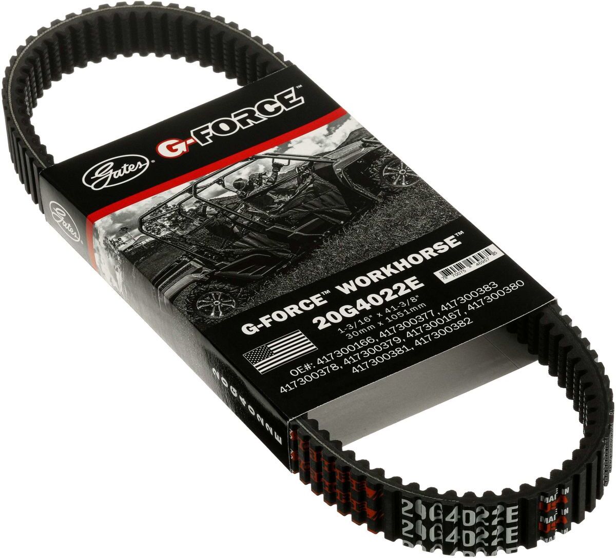 Courroie de transmission GATES GAT20G4022E