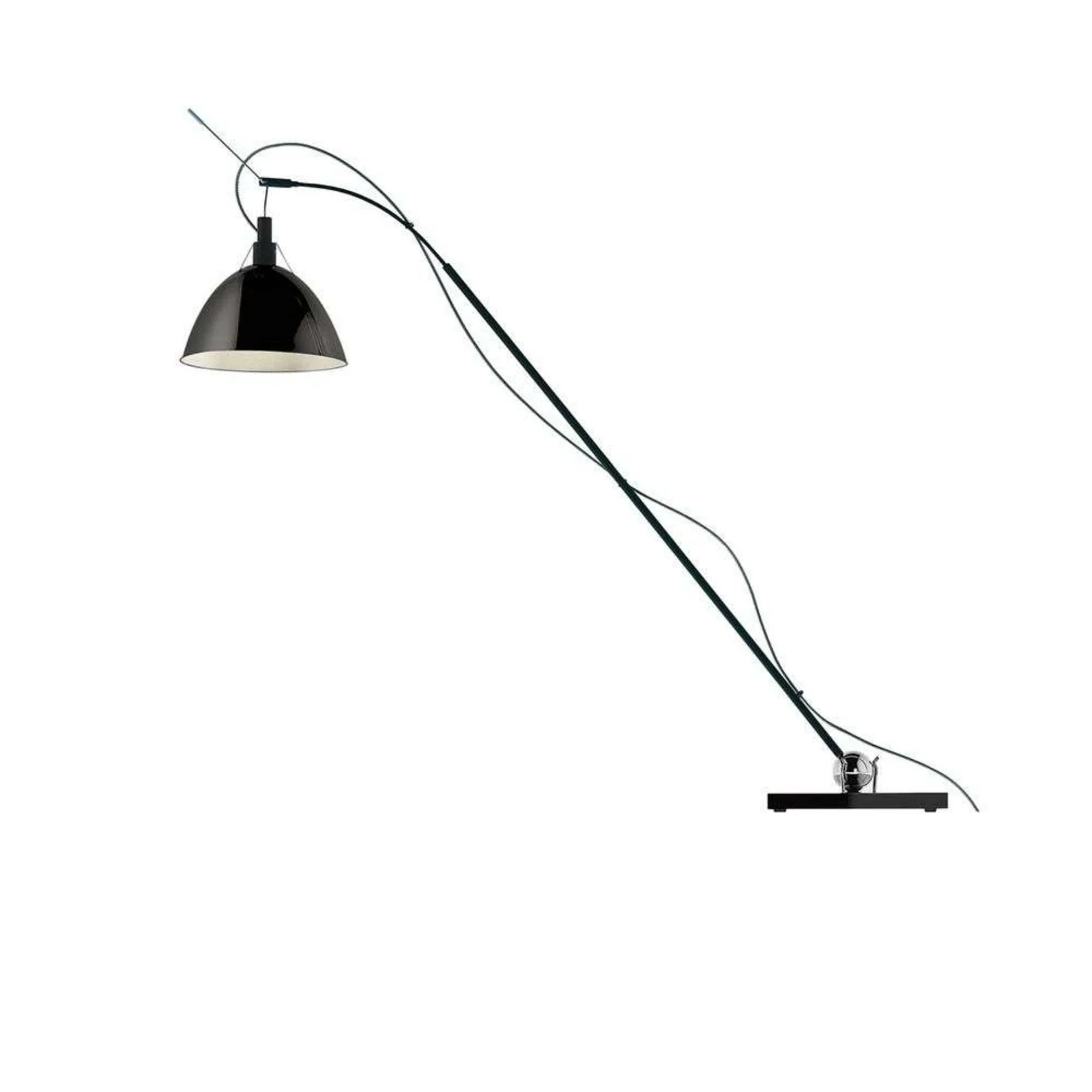Ingo Maurer Max. Kugler LED Vloerlamp - Zwart - Aluminium