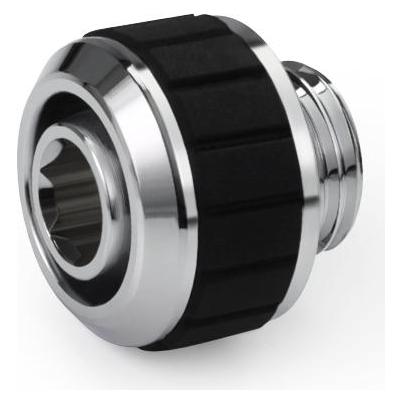 Alphacool Apex Grip SoftTube fitting 13/10mm G1/4 chrome (14880)