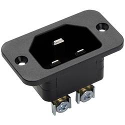 Martin Kaiser 836/sw Heißgeräte-Steckverbinder Stecker, Einbau 16 A Schwarz 1 St.