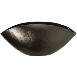 Leonardo Schale Como 38 x 20 cm Glas Grau