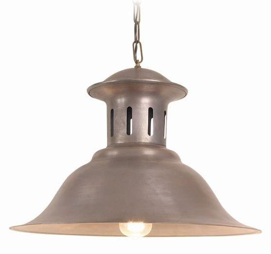 KS Verlichting Landelijke hanglamp Maxime L aan ketting in brons en koper