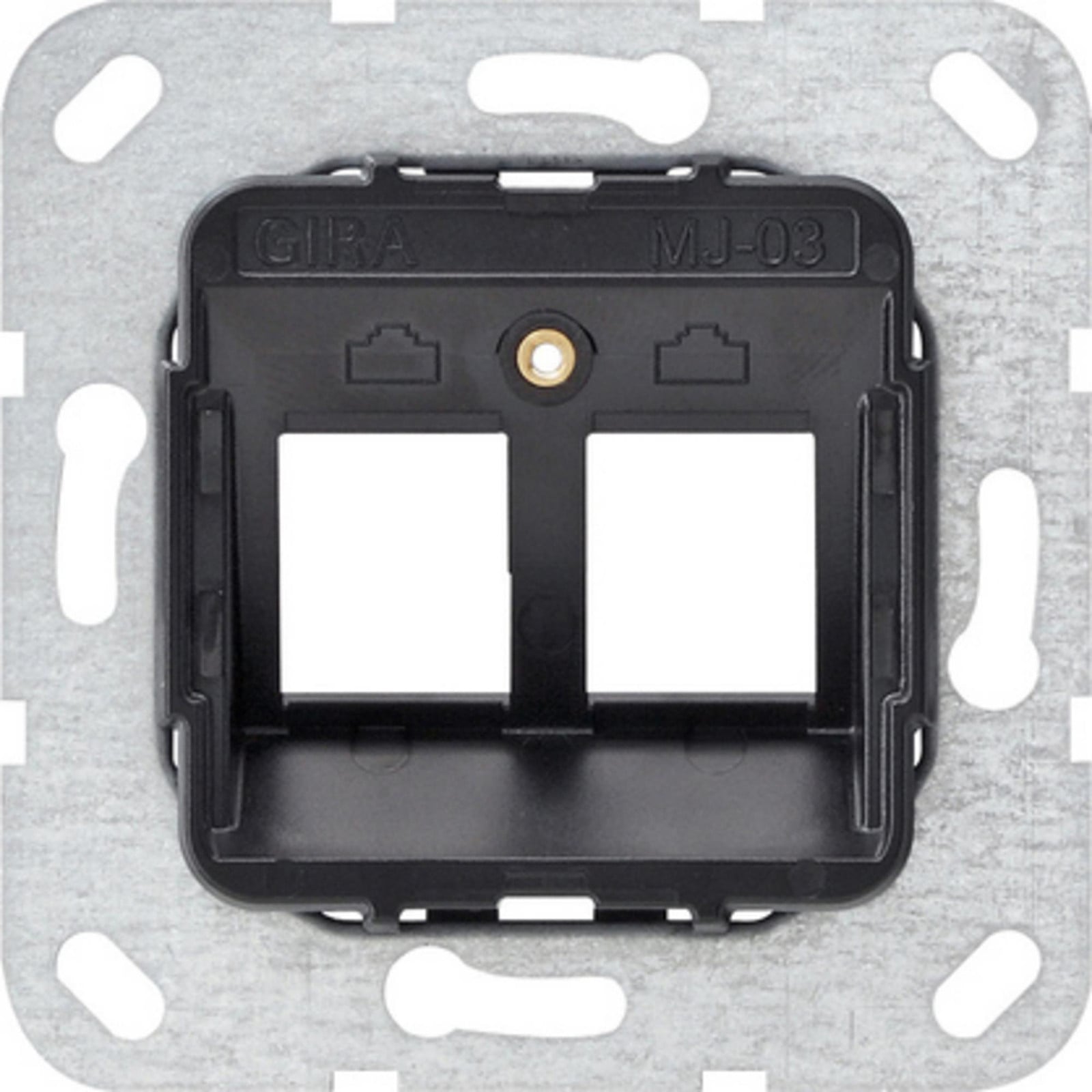 GIRA Tragring 560300 Modulaire stekkerdoos 3-voudig en 2-voudig