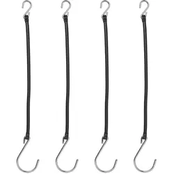 Satz mit vier Sicherheitsseilen mit Haken ProPlus 342130S, Länge 285 mm