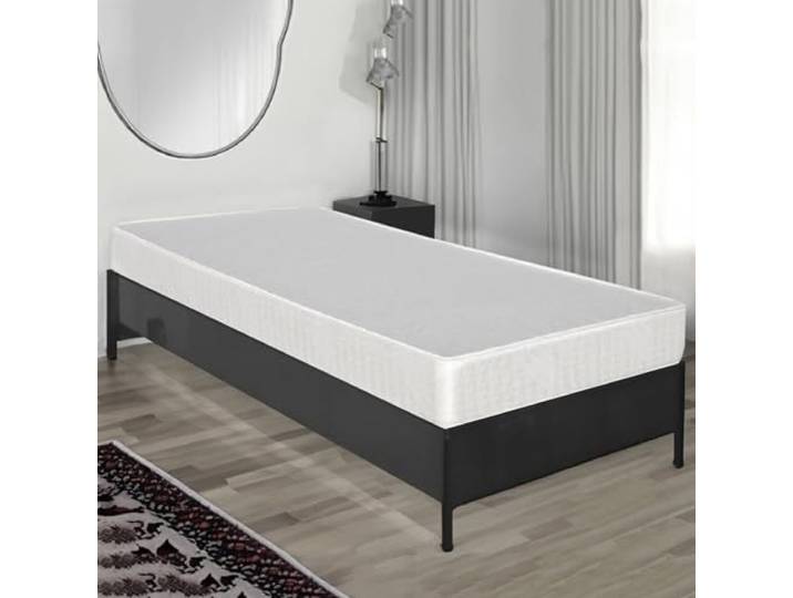 Talamo Italia - Einzelmatratze Nilde, Matratze aus Polyurethanschaum, vakuumgerollte Matratze, 100% Made in Italy, 80x190x14 cm