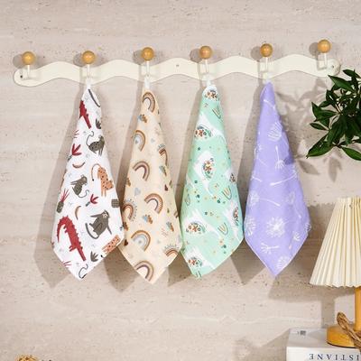 Uplift Picks Happyflute Cotton Muslin Baby Washcloth Set Soft Newborn Face Towels Pack Of 4 d