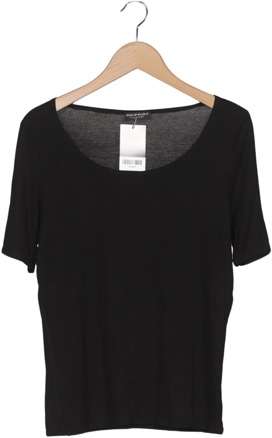 Repeat Damen T-Shirt, Schwarz, Gr. M, kein / Etikett - Second Hand