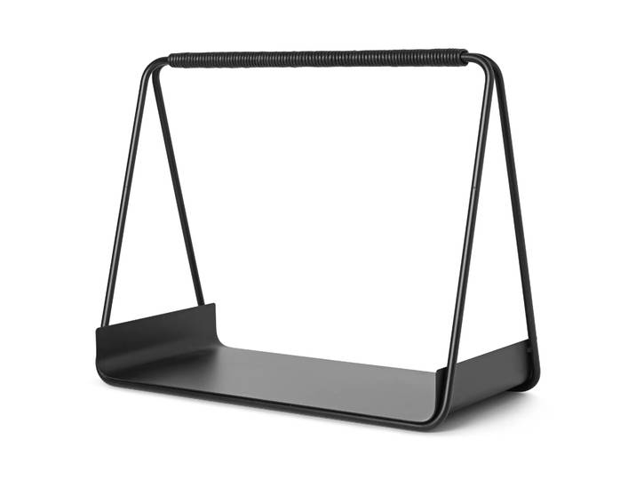 Ferm Living Panier de bois de chauffage Port Noir