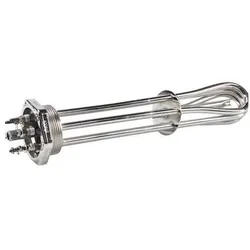 JEVI, Zubehör Sanitärinstallation, Elektrische Kartusche 6000W 1,5" 92-809862 aus vernickeltem Kupfer, für die Erwärmung von norma