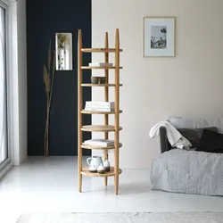 Regal aus Teakholz 50 x 170 Poline