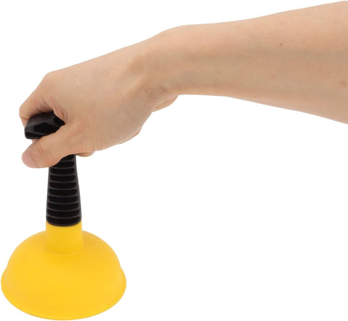 Krachtige Mini Ontstopper met Antislip Handvat voor Toilet, Badkuip en Gootsteen - Efficiënte Afvoer Pomp