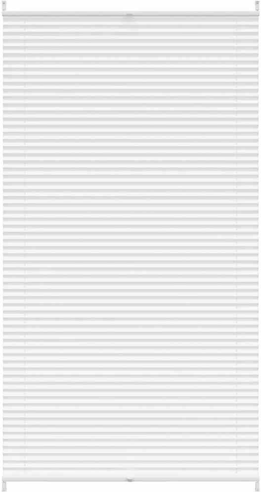 Symple Stuff Room Darkening Pleated Blind White 100cm W x 200cm L