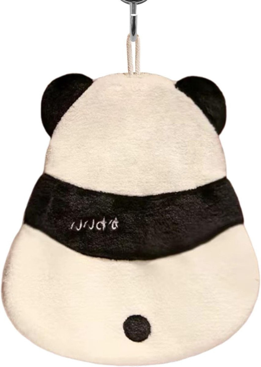 Panda Sneldrogende Handdoeken voor Badkamer en Keuken, 24 x 26 cm