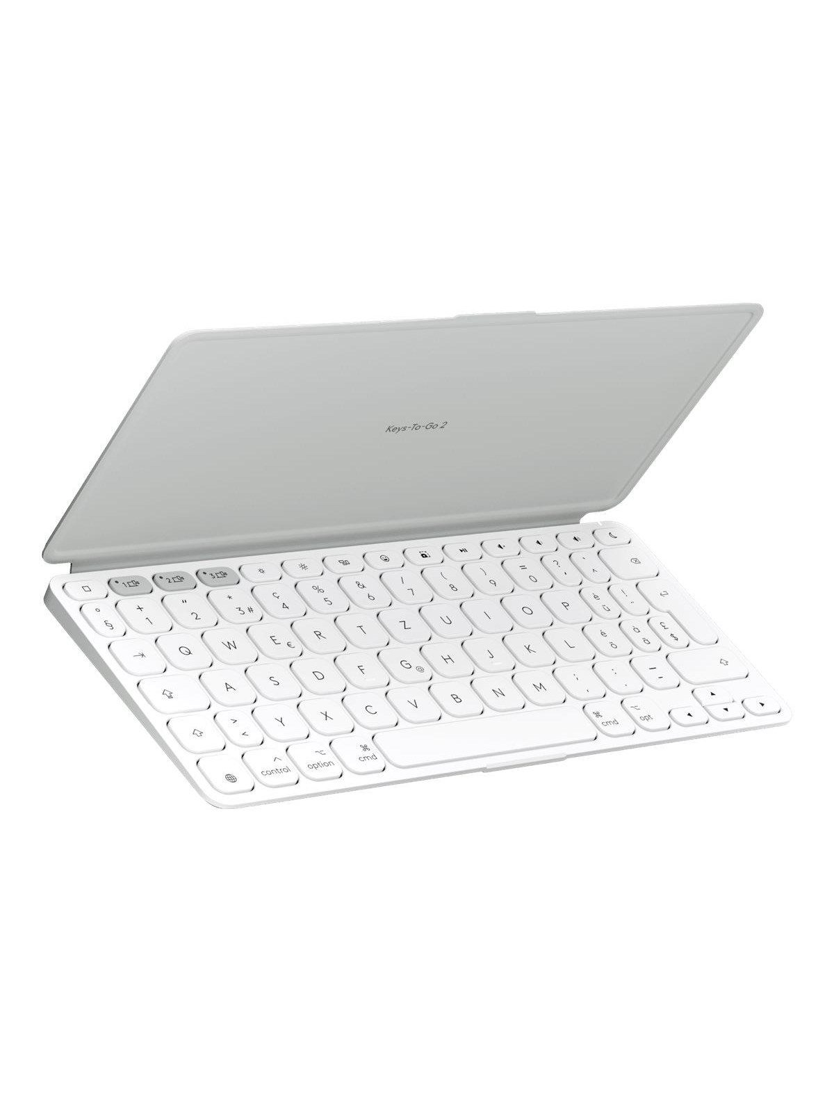 Logitech Keys-To-Go 2 for iPad - Tastatur - Schweiz - Weiss