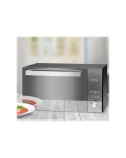 Clatronic ProfiCook PC-MWG 1204 Mikrowellenofen mit Grill 23 Liter 800 W Schwarz (501204)