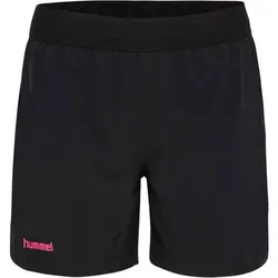 HUMMEL Damen Shorts hmlBLAZE PRO TRAINING SHORTS WO, Größe 2XL in Schwarz Schwarz