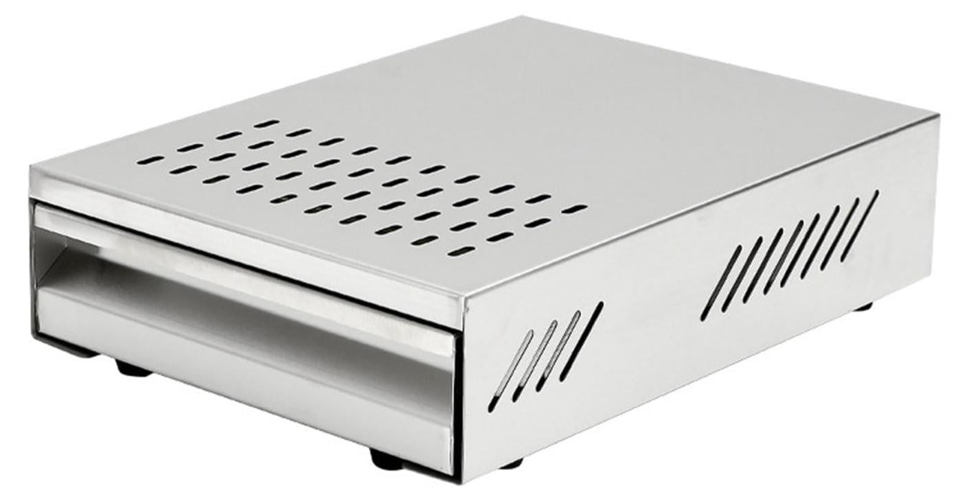 Espresso Knock Box met Tray - Rubber Bar Klein