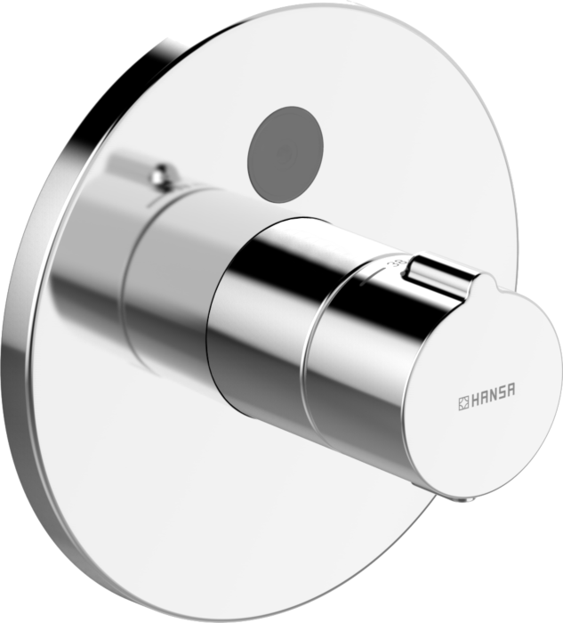 Hansaelectra Fertigmontageset 80909001 Brause-Thermostat-Armatur, chrom
