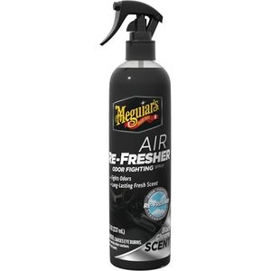Meguiars Autoduft Air Re-Fresher, Black Chrome, langanhaltender Duft, Spray, 237ml