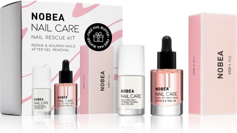 NOBEA Nail Care Nail Rescue set gift set for nails