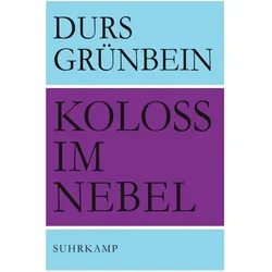 Koloss im Nebel, Belletristik von Durs Grünbein