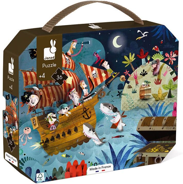 Puzzle La Chasse au Trésor 36 pcs - Janod