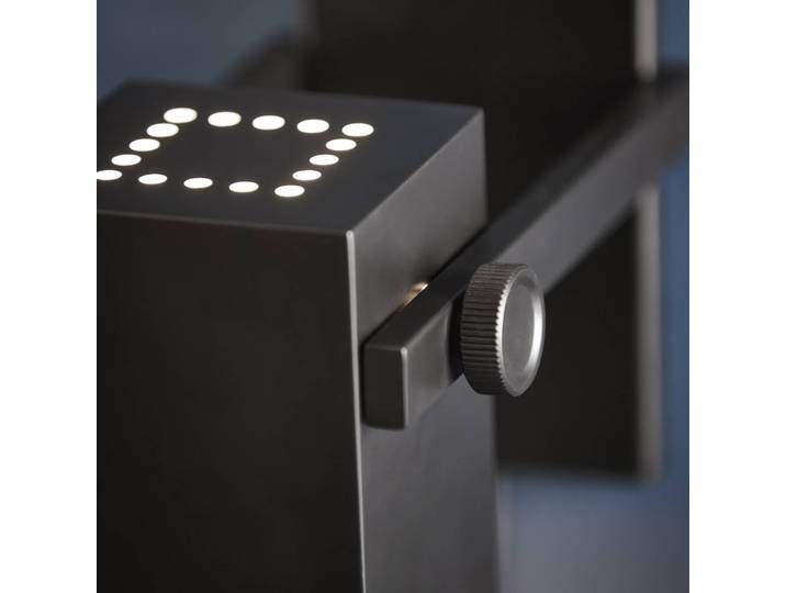FRANDSEN Designer Wandleuchte BF Quadro, schwarz, für Wohn- / Esszimmer, Metall, Design