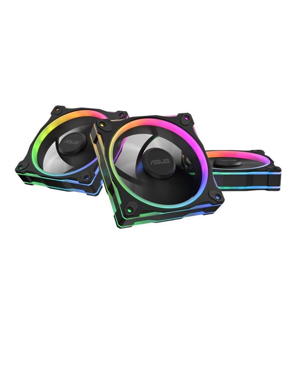 ASUS Prime MR120 Fan ARGB Reverse Black 3in1 - Schwarz mit RGB LED