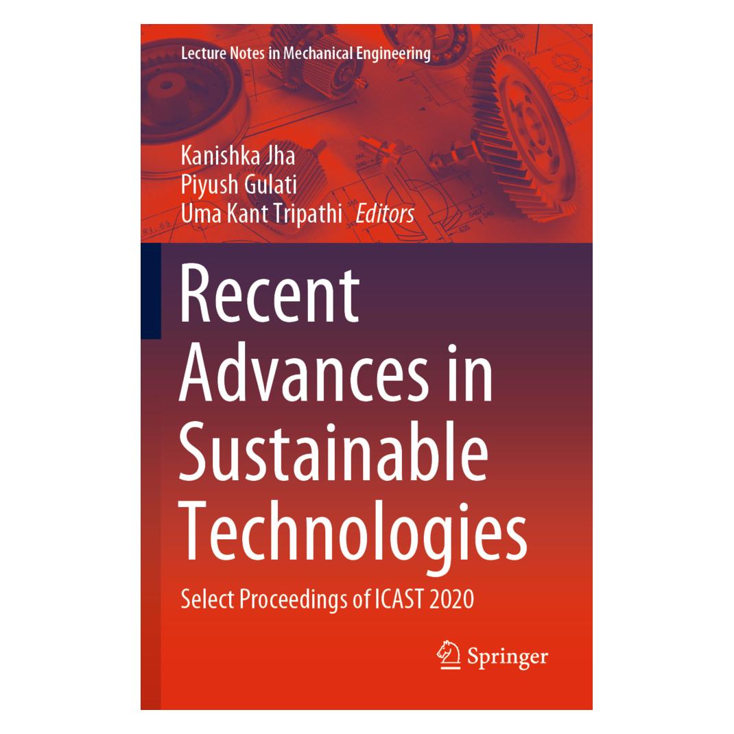 Springer Recent Advances in Sustainable Technologies (Englisch, Softcover, Kanishka Jha, Piyush Gulati, Uma Kant Tripathi) (56844847)