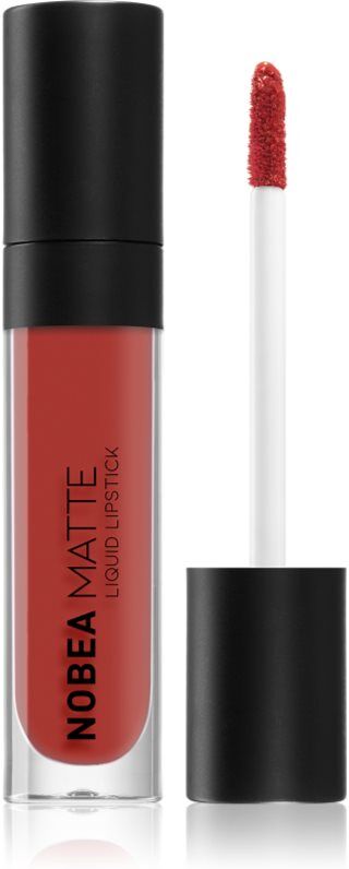 NOBEA Day-to-Day Matte Liquid Lipstick liquid matt lipstick shade Carmine Red #M09 7 ml