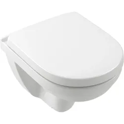 Villeroy & Boch, Toilette + Bidet, WC-Set O.novo compact verkrzt DirectFlush offener Splrand wei 5688HR01