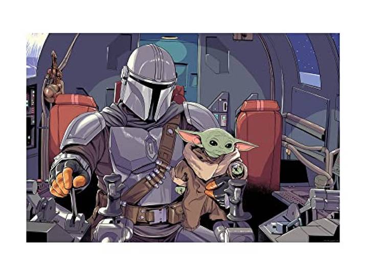 Pyramid International Poster mural Motif The Child Cockpit 70 x 50 cm