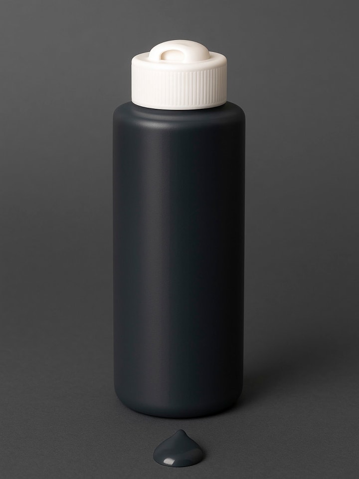 Samimi Stofffarbe in Schwarz - 125 ml - onesize