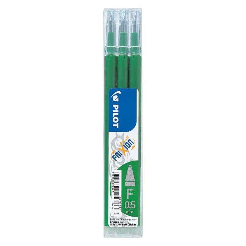 Pilot FriXion Refill Set à 3 (Grün, 0.25 mm, 3 Stk.) (BLS-FR5S3-G)