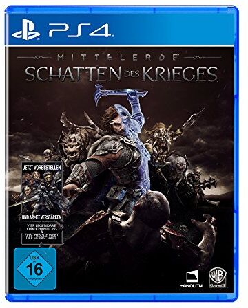 Warner Bros. - Mittelerde: Schatten des Krieges -Standard Edition - [PlayStation 4] - Preis vom 09.10.2026 07:28:09 h