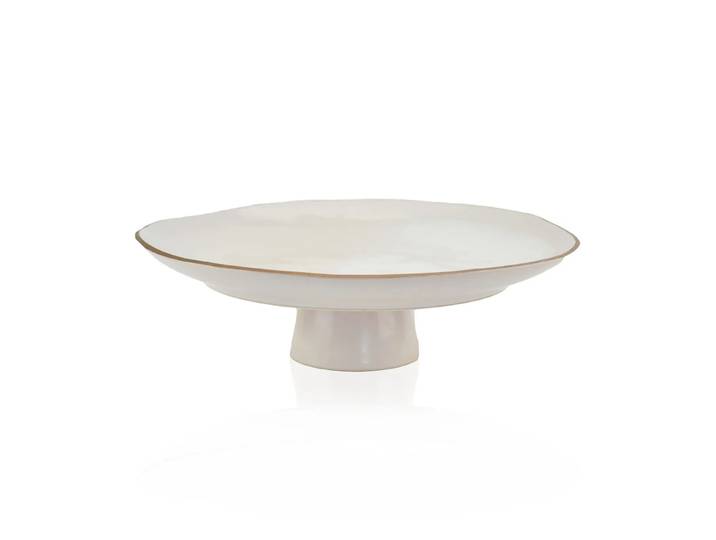 Heirol Présentoir à gâteau Heirol x Nosse Edge Ø32 cm Blanc