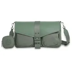Pepe Jeans für Damen. PL0300062 Grüne Gales-Tasche (OSFA), Lässig, Polyamid
