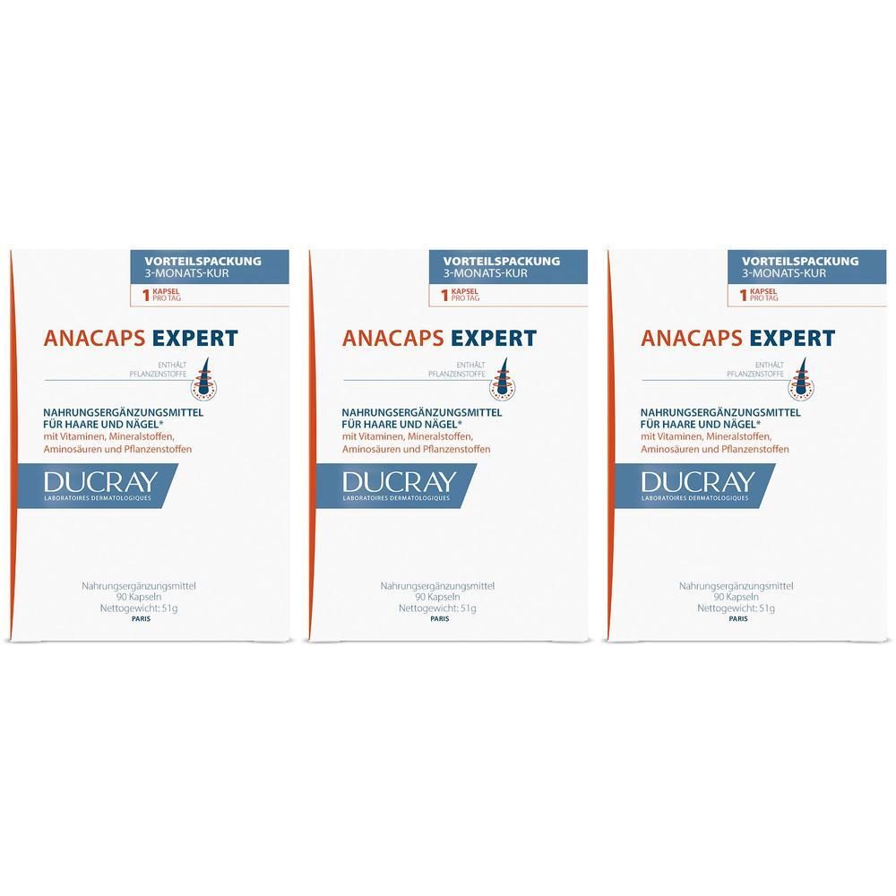 Ducray anacaps Expert Kapseln x3 3x90 St