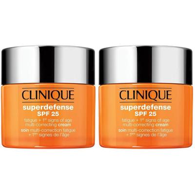 Clinique Superdefense Broad Spectrum Spf25 Type 3-4 50ml x2 2x50 ml Tagescreme