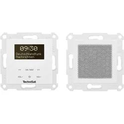 TechniSat DigitRadio Up 55 (DAB+, FM, Bluetooth), Radio, Weiss